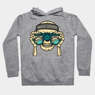 wave seeker skeleton Hoodie